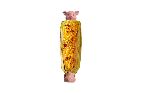 Outset Corn Holders - Piglets S/8
