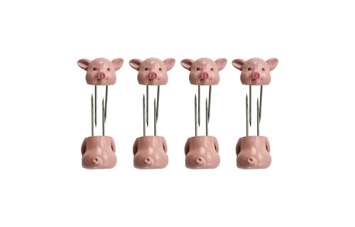 Outset Corn Holders - Piglets S/8