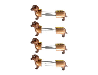 Outset Corn Holders - Daschund S/8