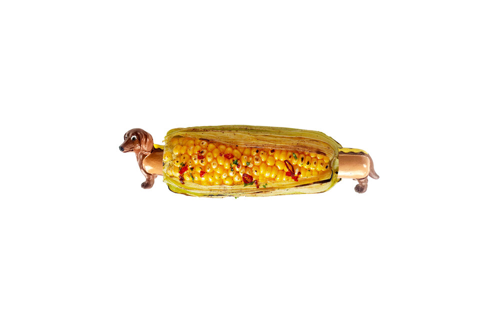 Outset Corn Holders - Daschund S/8