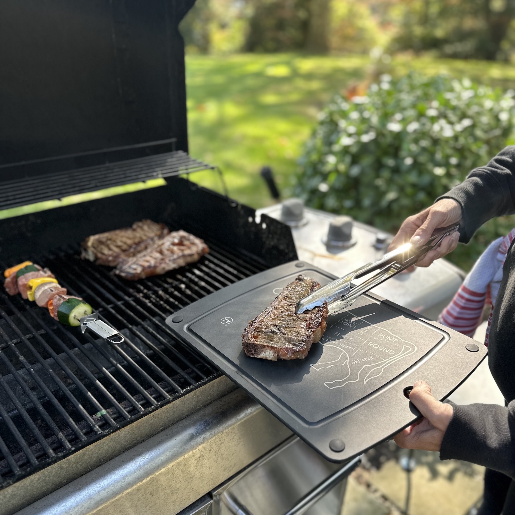 Outset Cutting Board Flame