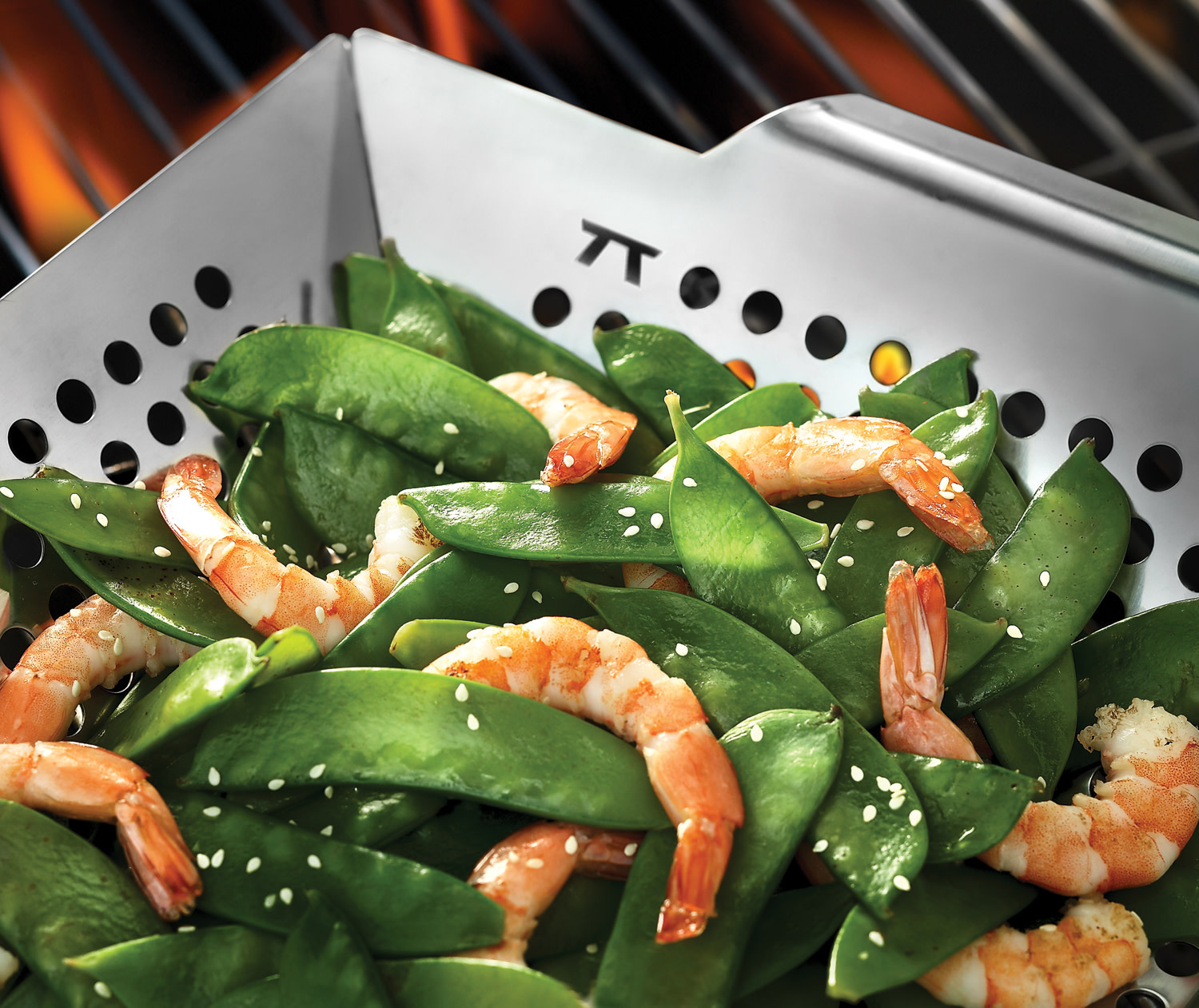 Outset Grill Wok w Handles