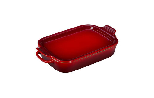Rectangular Baking Dish with Platter Lid 2.75QT (13" x 9") Cerise