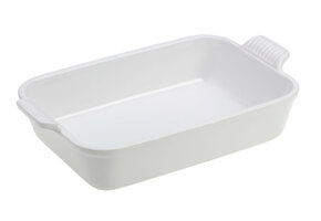 Heritage Rectangular Dish 4QT (12" x 9")  White