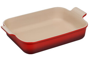 Heritage Rectangular Dish 4QT (12" x 9") Cerise