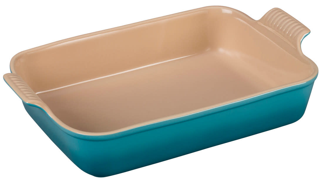 Heritage Rectangular Dish 4QT (12" x 9")  Caribbean