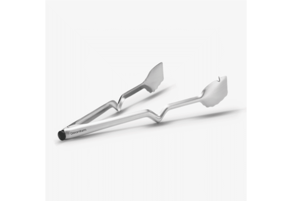 BBQ Clongs - Tongs that Click, Lock, Scrape + Sit