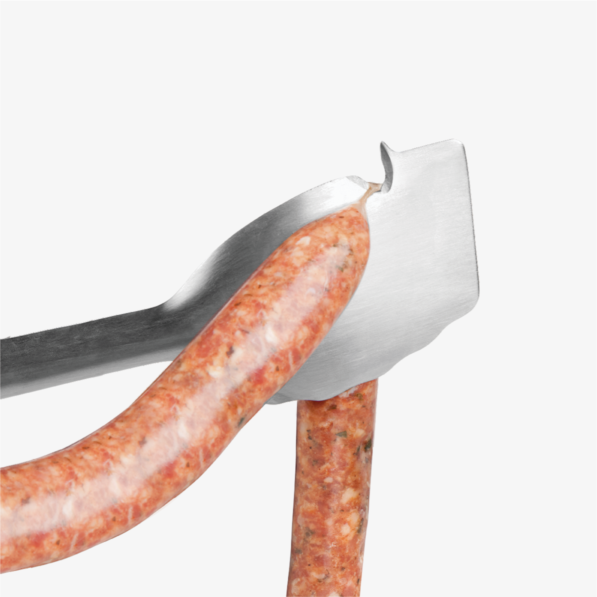 BBQ Clongs - Tongs that Click, Lock, Scrape + Sit