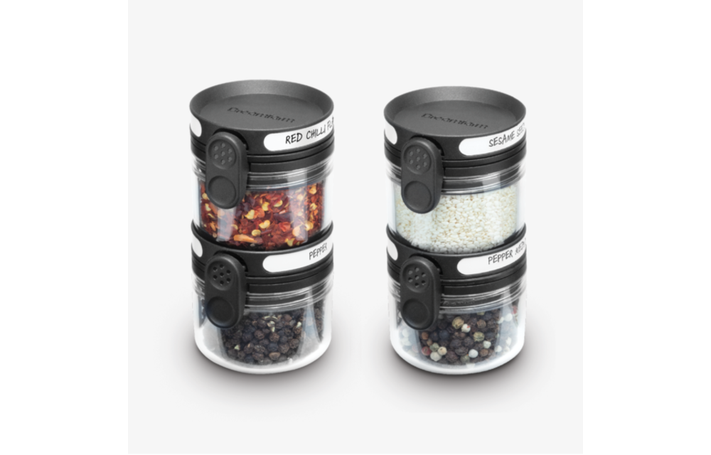 Lock&Lock and Dreamfarm products, Orlid Lite stackable spice jar