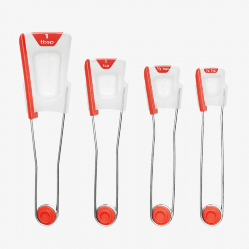 Self-Leveling Measuring Spoons and Cups 