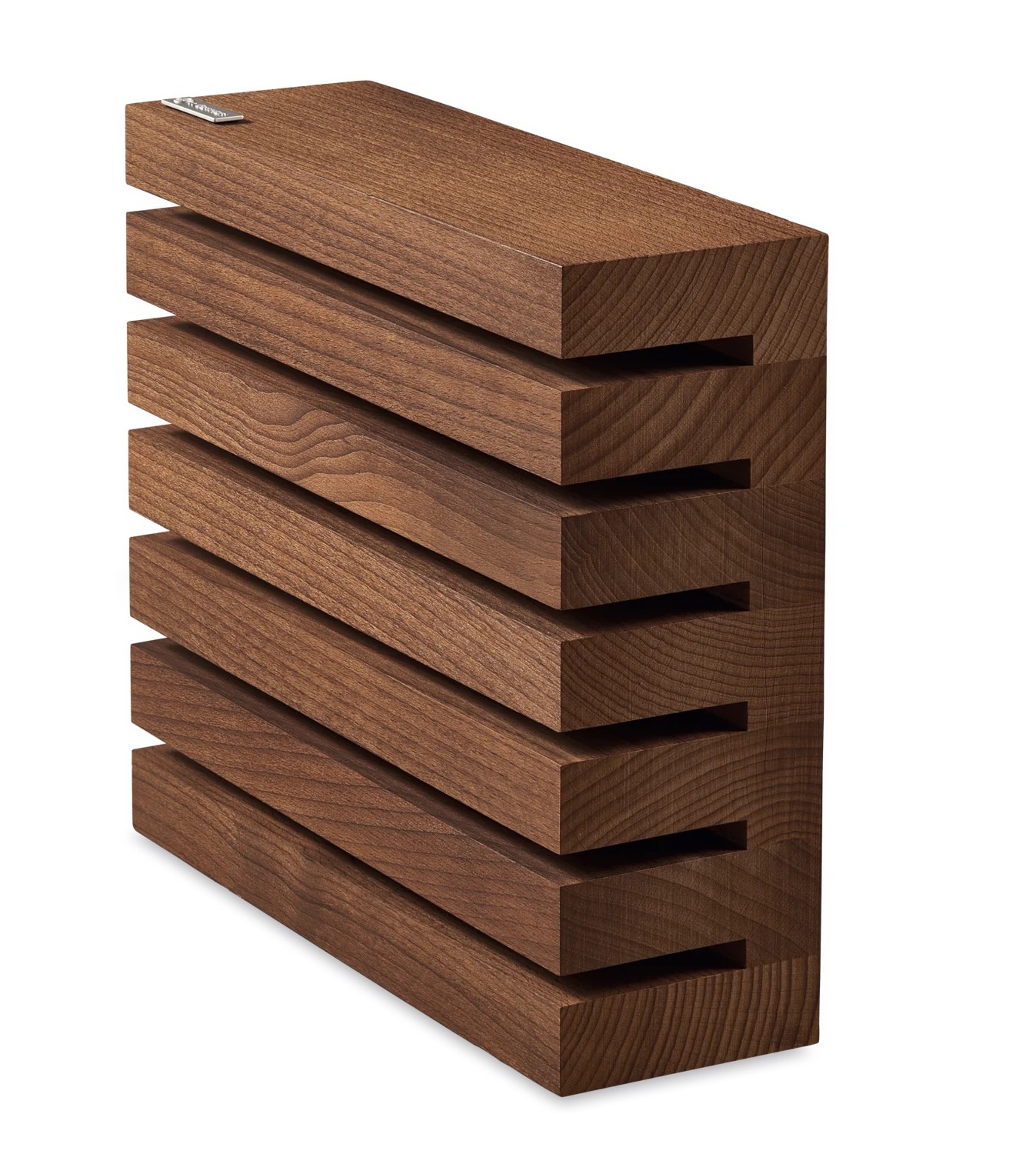 WUSTHOF Block Only 6 Slot Magnetic Beech Wood