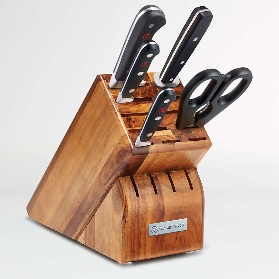 CLASSIC Block Set 6 Piece Starter Acacia