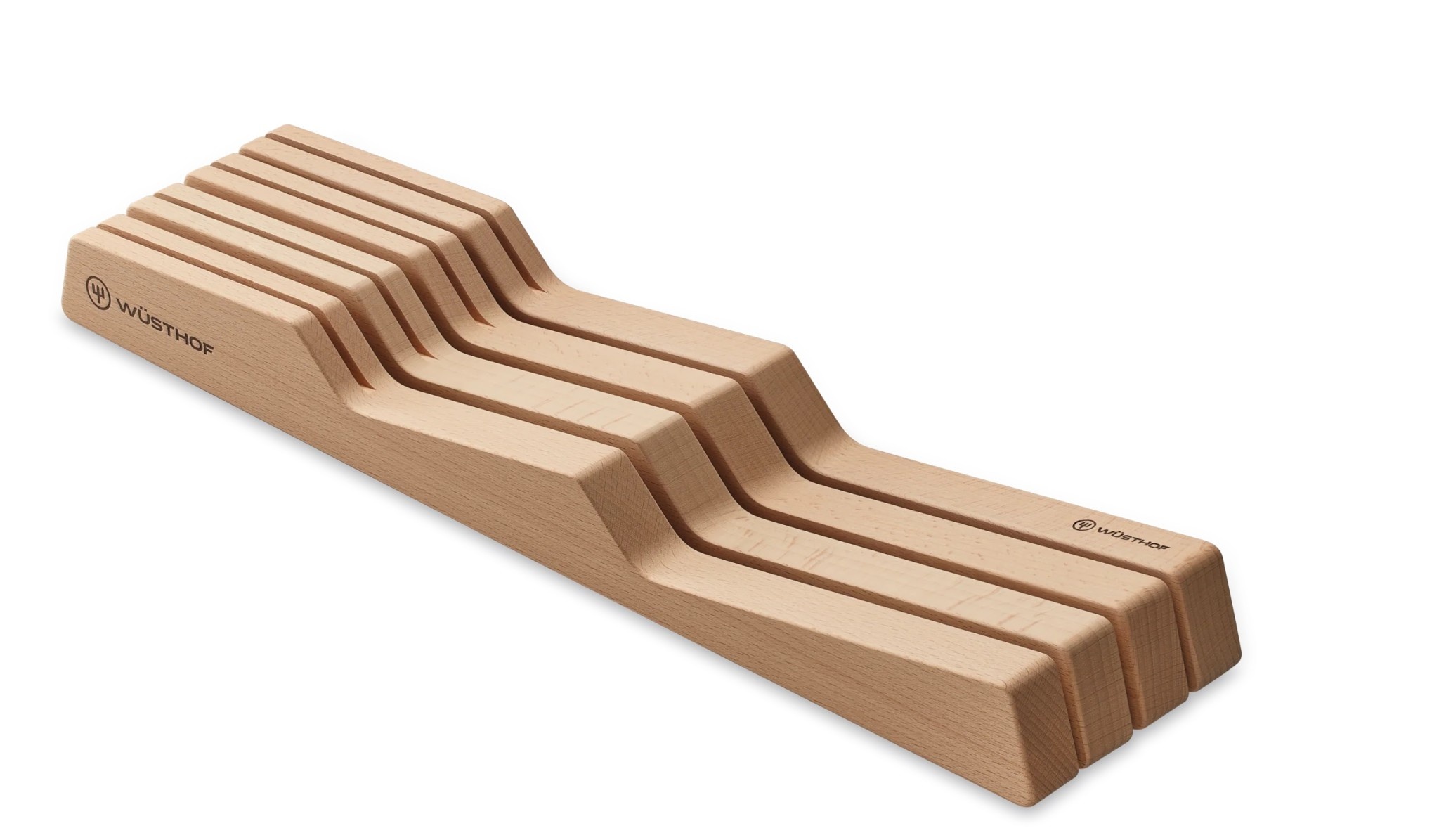 WUSTHOF Block Only 7 Slot In-Drawer Acacia