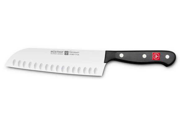 GOURMET Santoku 7" Hollow Edge