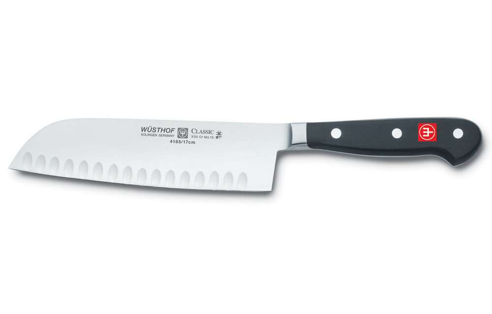 CLASSIC Santoku 7", Hollow Edge
