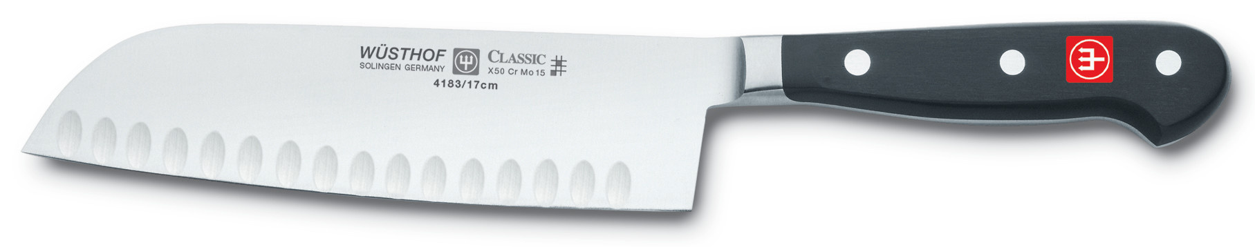 CLASSIC Santoku 7", Hollow Edge