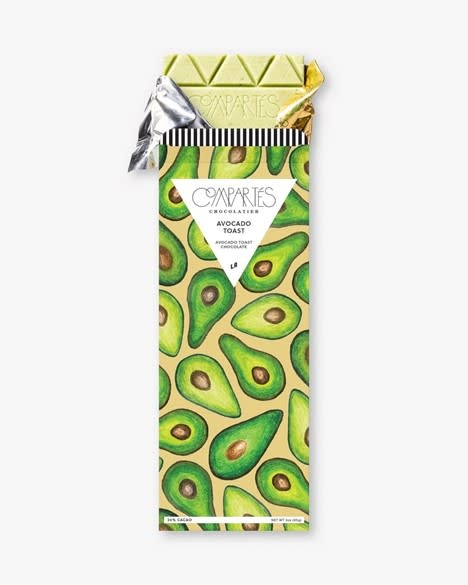 The "Avocado Toast" Bar (White Chocolate + California Avocados)