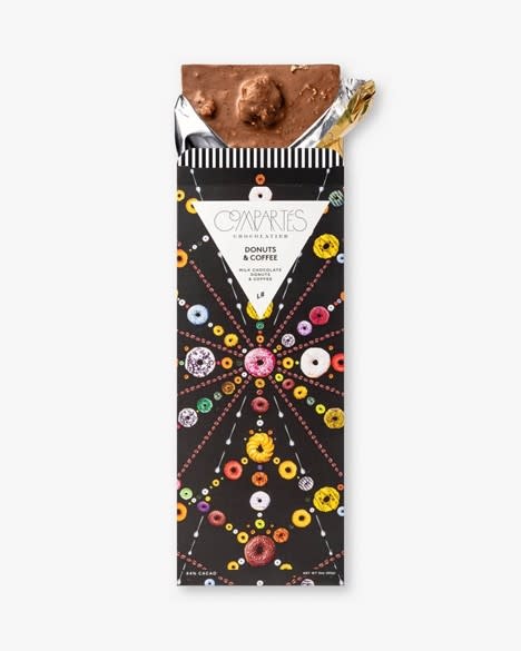 The "Donuts + Coffee" Bar (Milk Chocolate, Fresh Donuts + Coffee)