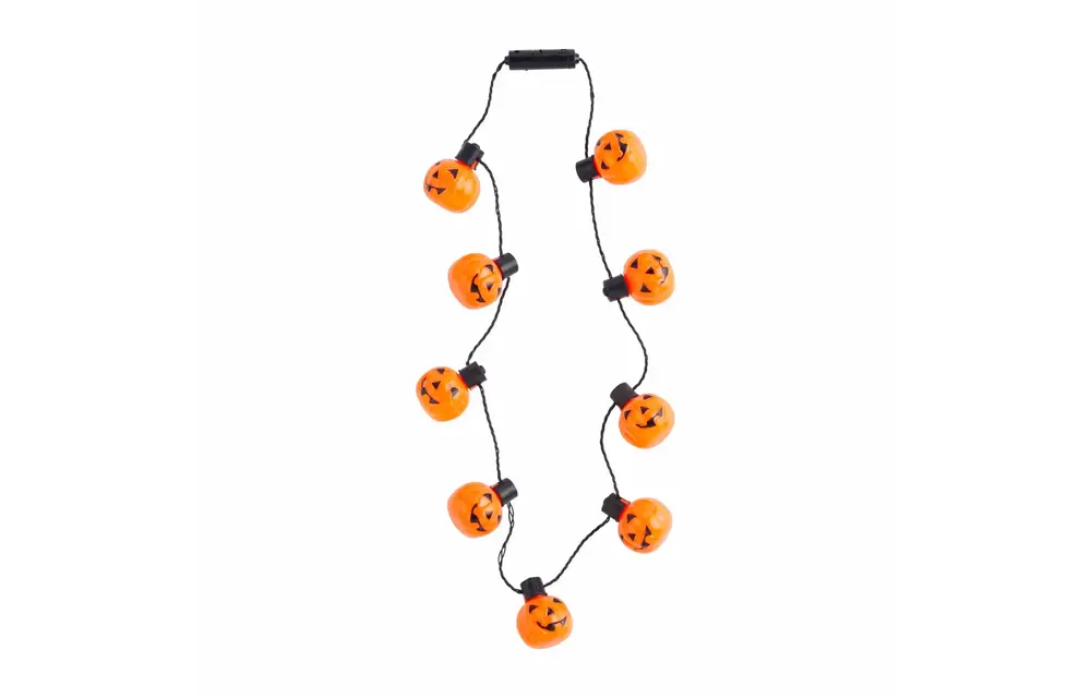 Halloween 1978 Pumpkin Necklace & Earrings Set - Screamers Costumes