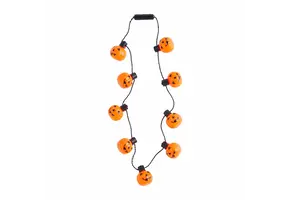Pumpkin Light Up Necklace