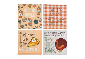 Thanksgiving Cocktail Napkin Sets