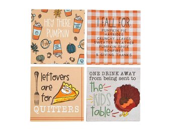 Thanksgiving Cocktail Napkin Sets
