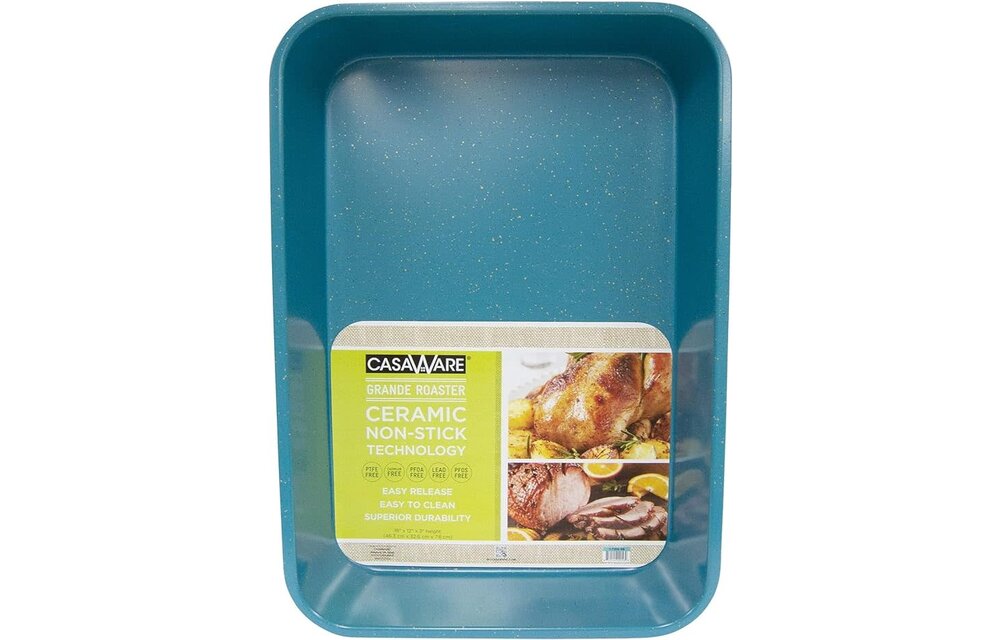 Grande Roaster Pan - Blue Granite
