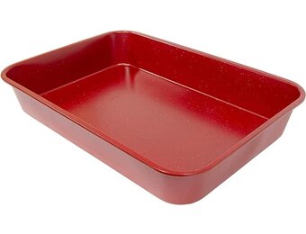 Grande Roaster Pan Red Granite
