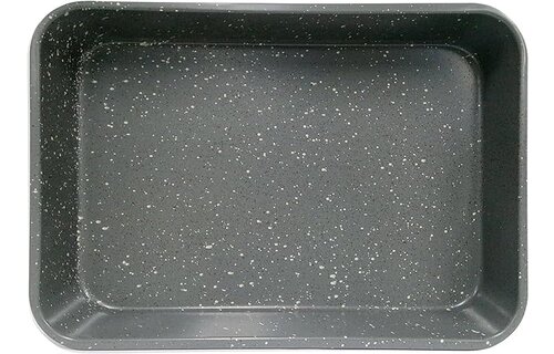 Grande Roaster Pan Silver Granite