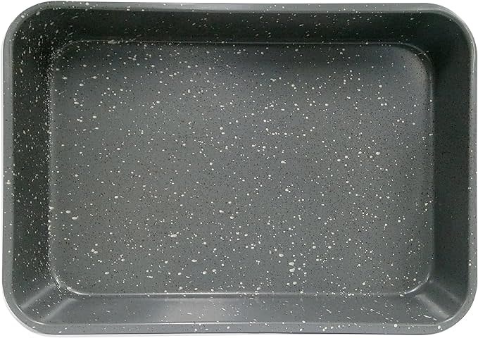 Grande Roaster Pan Silver Granite