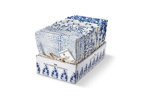 Cottage Block Dishtowel ASMT