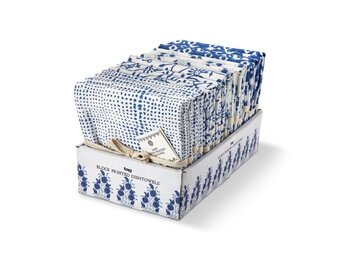 Cottage Block Dishtowel ASMT