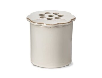 Daisy Ceramic Flower Frog Lg