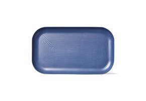 Brooklyn Blu Denim Melamine Rect Platter
