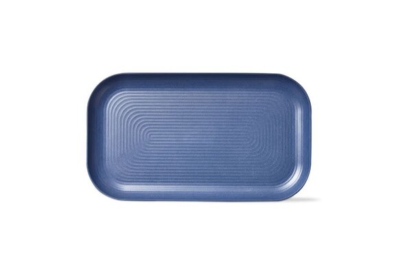 Brooklyn Blu Denim Melamine Rect Platter