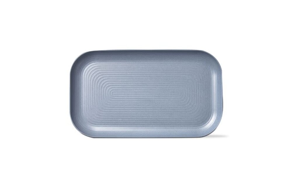 Brooklyn Lt Blue Melamine Rect Platter