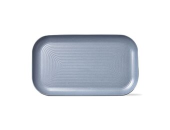 Brooklyn Lt Blue Melamine Rect Platter