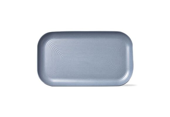 Brooklyn Lt Blue Melamine Rect Platter