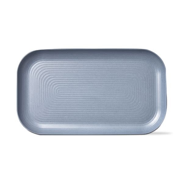 Brooklyn Lt Blue Melamine Rect Platter