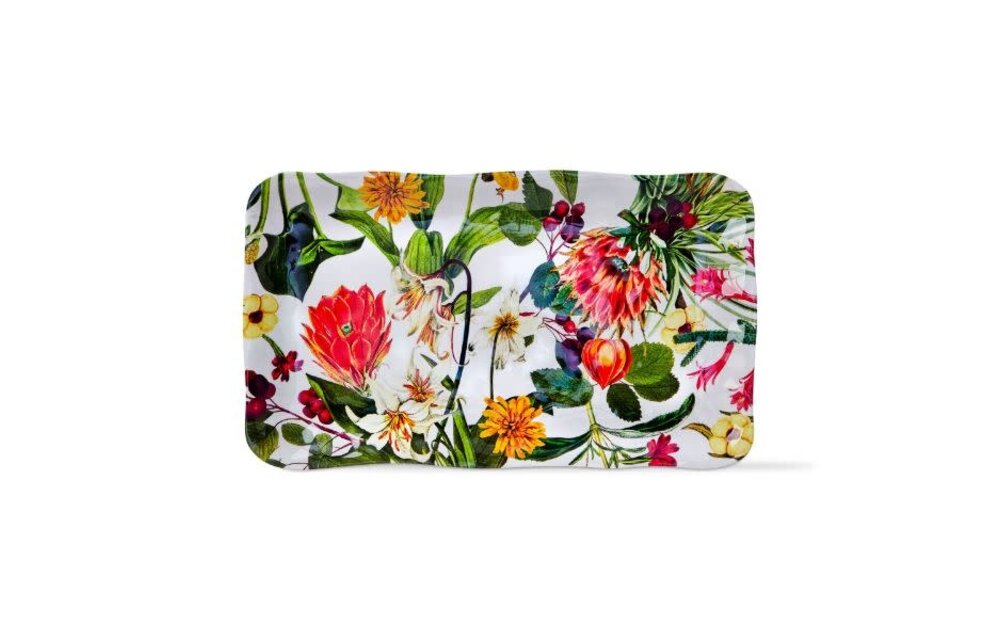 The Botanist'S Melamine Rect Platter