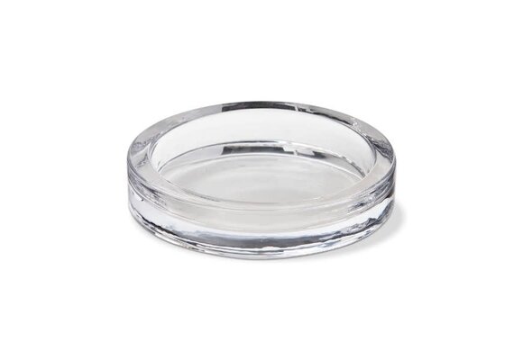 Radiance Glass Pillar Plate Sml