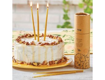 Beeswax Mini Tapers S/24