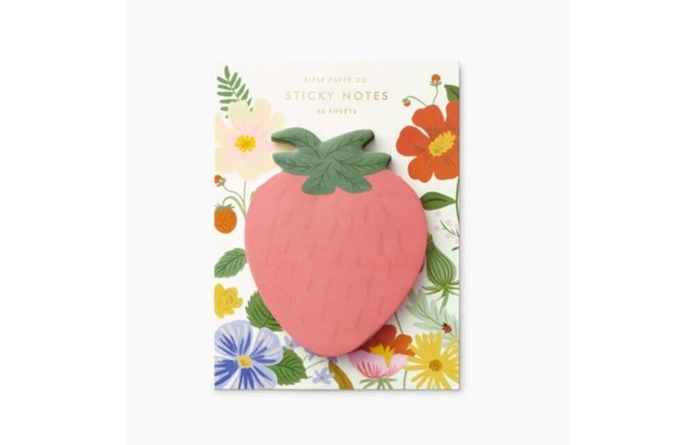 Strawberry Sticky notes