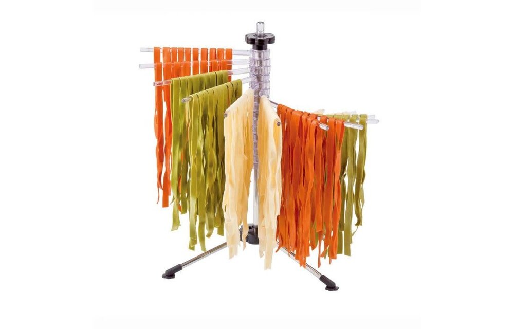 Collapsible Pasta Drying Rack Clear