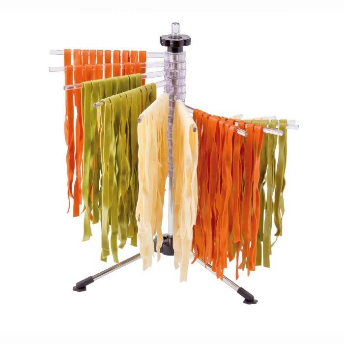 Collapsible Pasta Drying Rack Clear