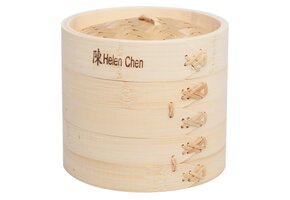 Bamboo Steamer w/ Lid 6"