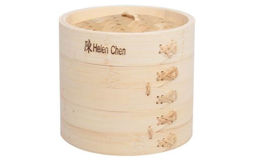 Bamboo Steamer w/ Lid 6"