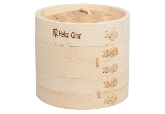 Bamboo Steamer w/ Lid 6"