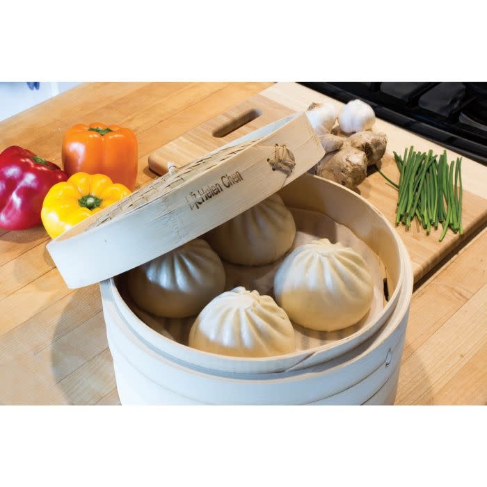 Bamboo Steamer w/ Lid 6"