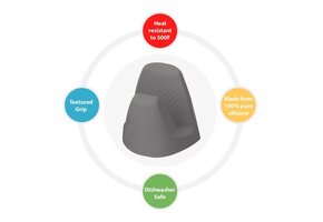 Silicone Grabber Grey